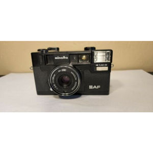 [MINT w/Strap]Minolta Hi-Matic AF Point & Shoot Film Camera 38mm f2.8 Lens -A